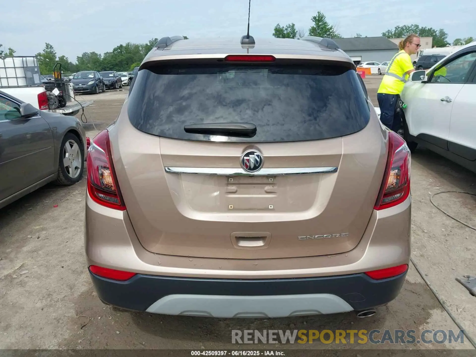 16 Photograph of a damaged car KL4CJASB6KB899253 BUICK ENCORE 2019