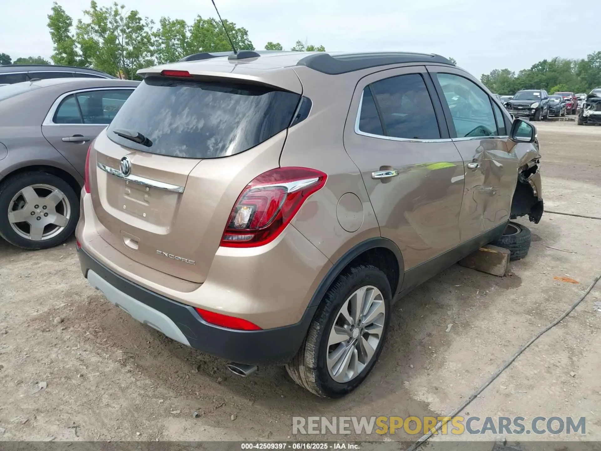 4 Photograph of a damaged car KL4CJASB6KB899253 BUICK ENCORE 2019