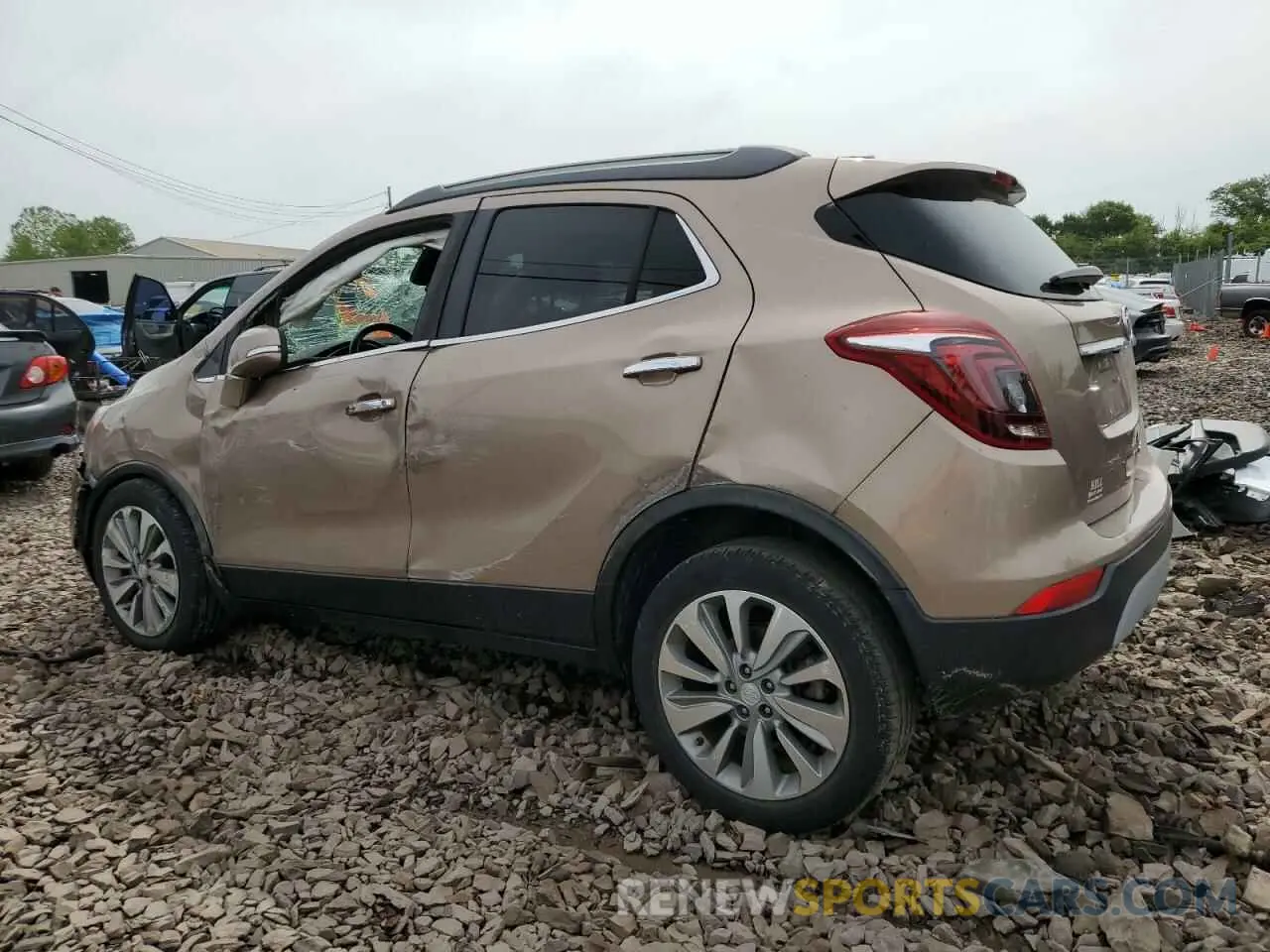 2 Photograph of a damaged car KL4CJASB6KB911479 BUICK ENCORE 2019
