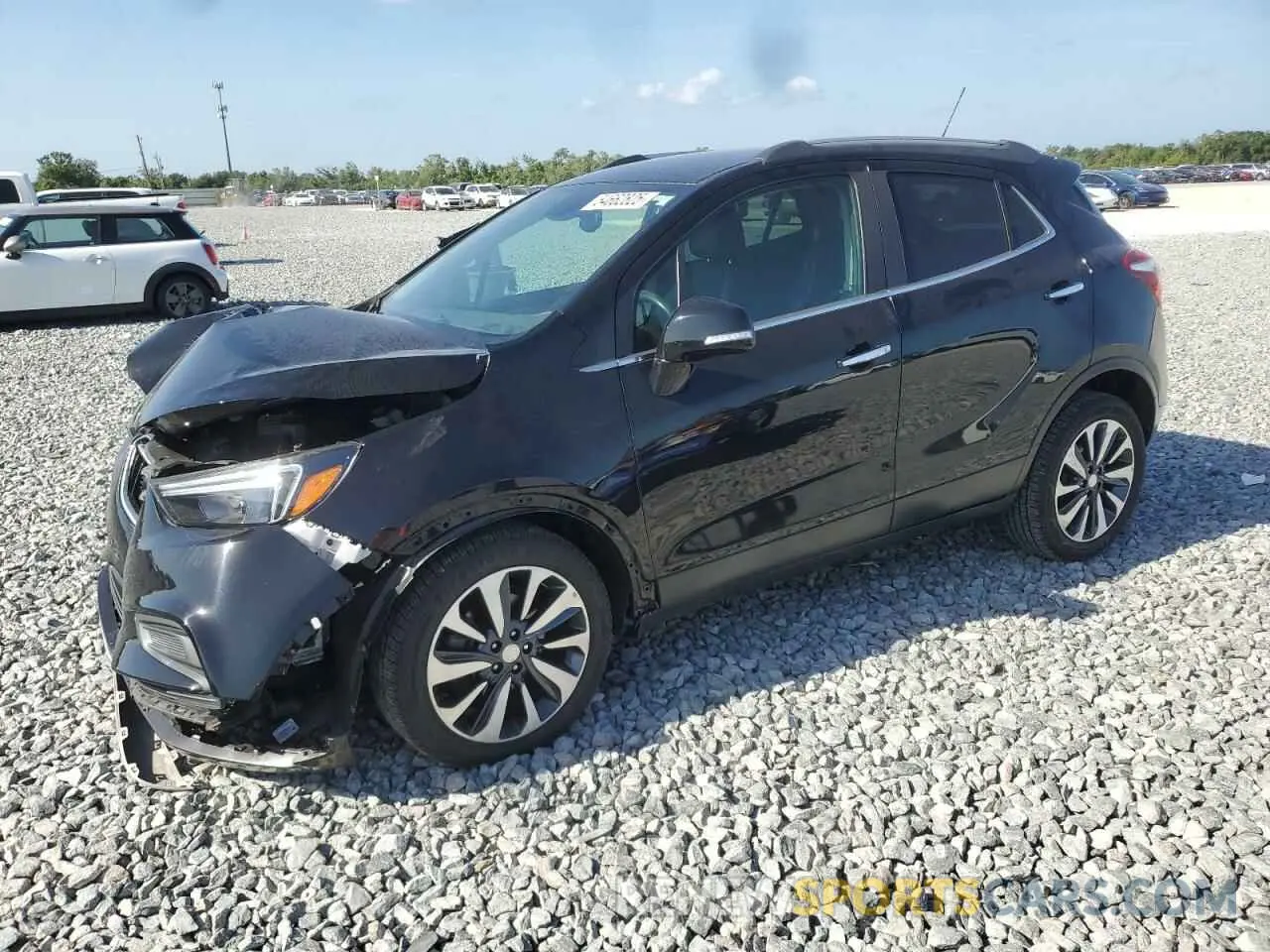 1 Photograph of a damaged car KL4CJASB6KB942098 BUICK ENCORE 2019