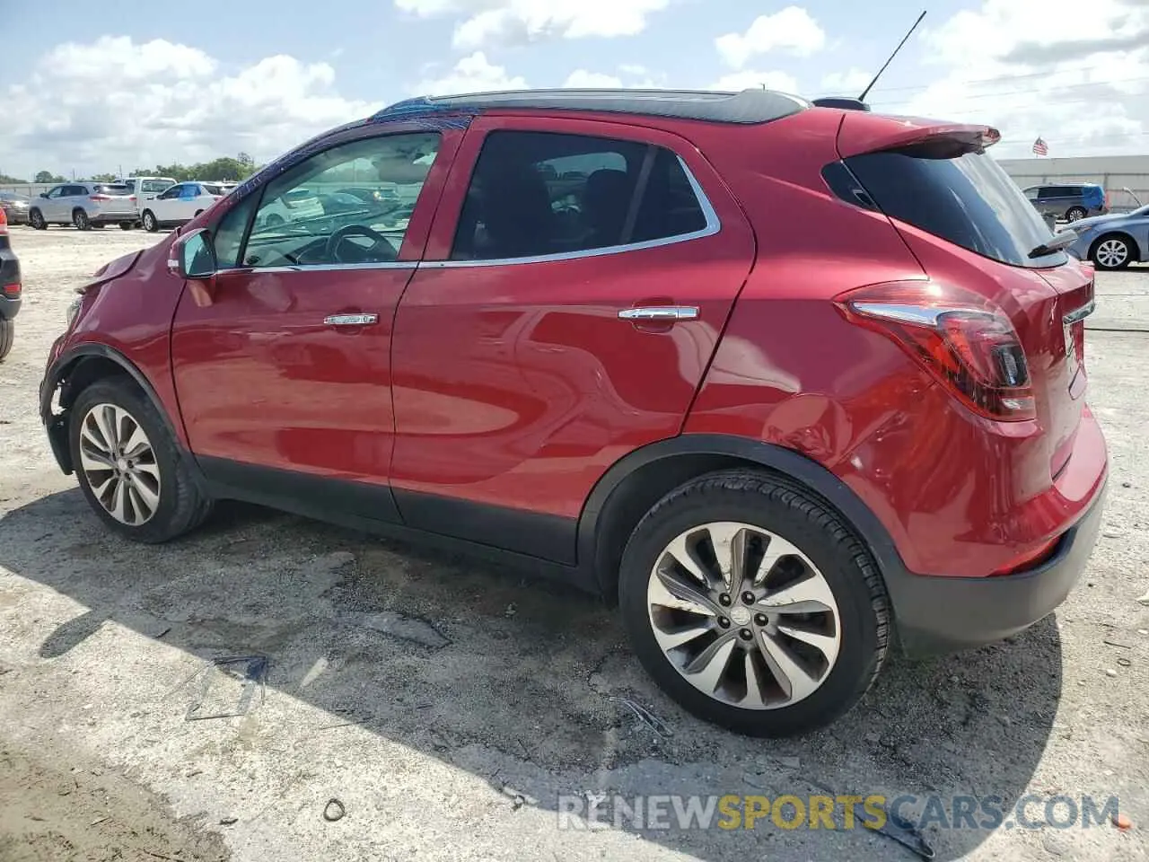 2 Photograph of a damaged car KL4CJASB6KB945924 BUICK ENCORE 2019