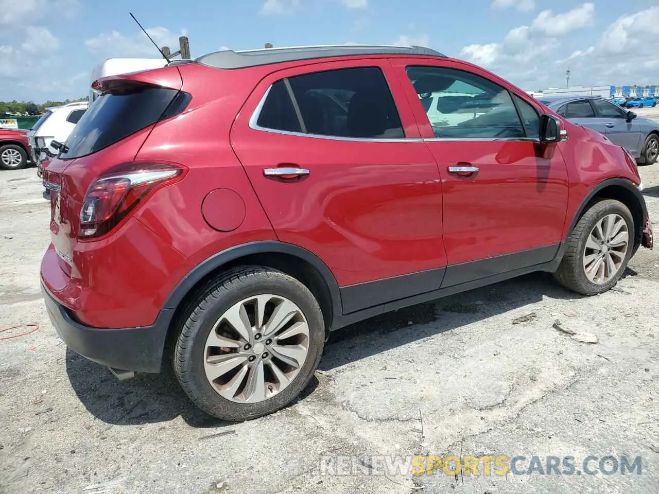 3 Photograph of a damaged car KL4CJASB6KB945924 BUICK ENCORE 2019