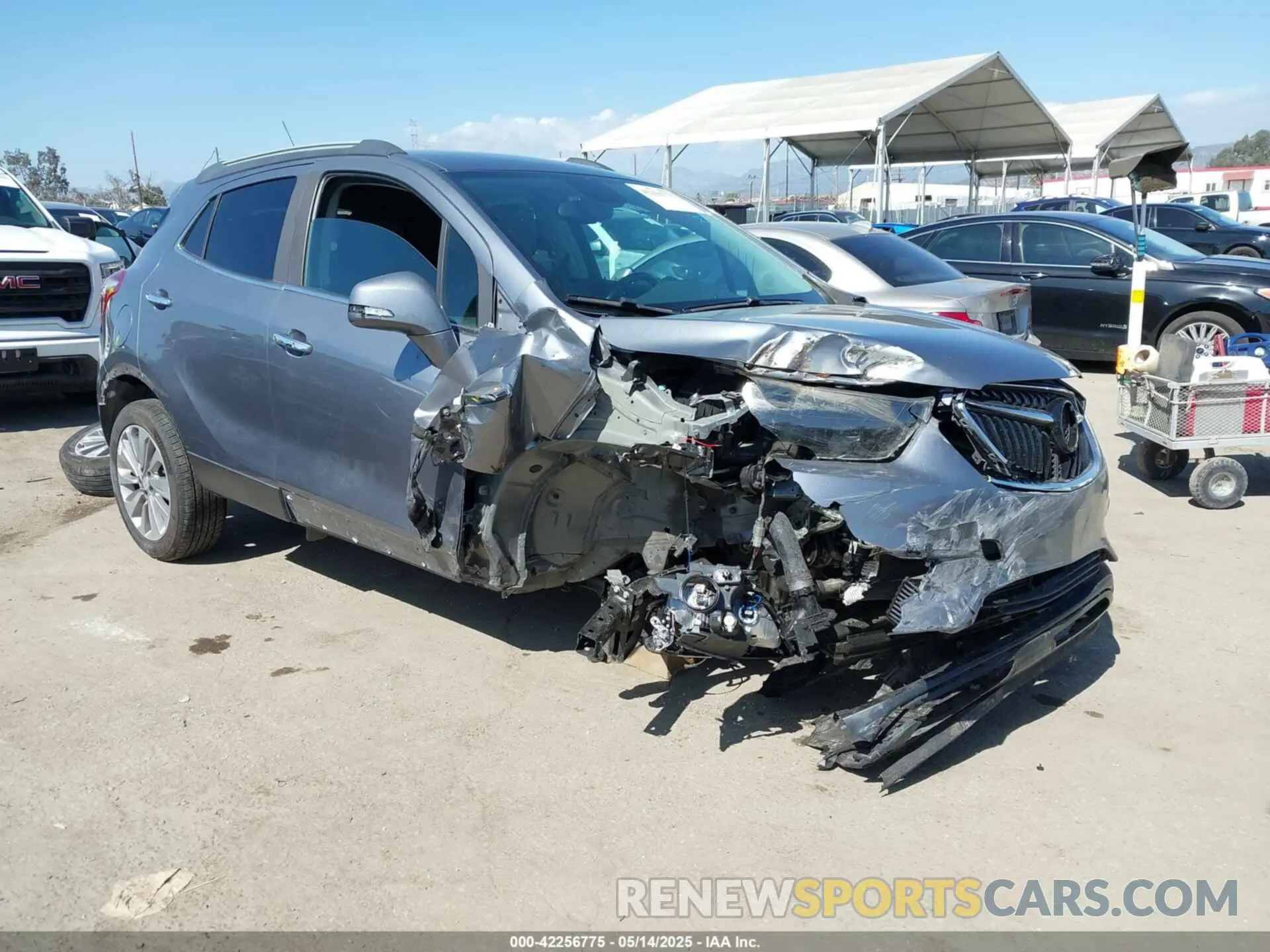 1 Photograph of a damaged car KL4CJASB6KB949889 BUICK ENCORE 2019