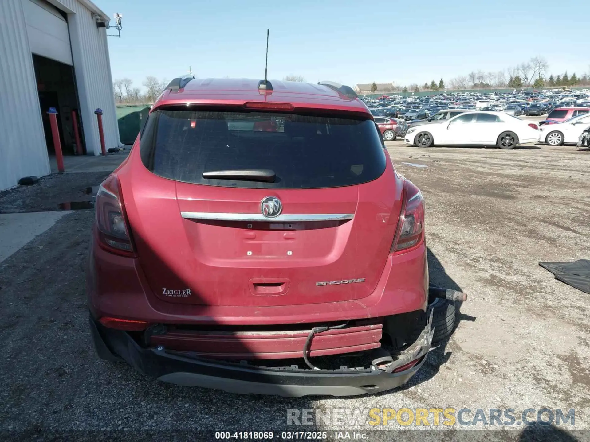 16 Photograph of a damaged car KL4CJASB6KB951254 BUICK ENCORE 2019