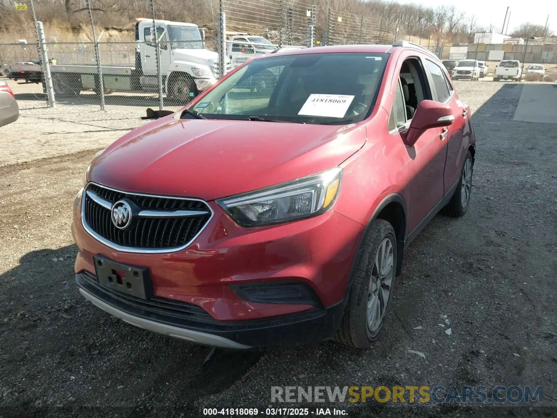 2 Photograph of a damaged car KL4CJASB6KB951254 BUICK ENCORE 2019