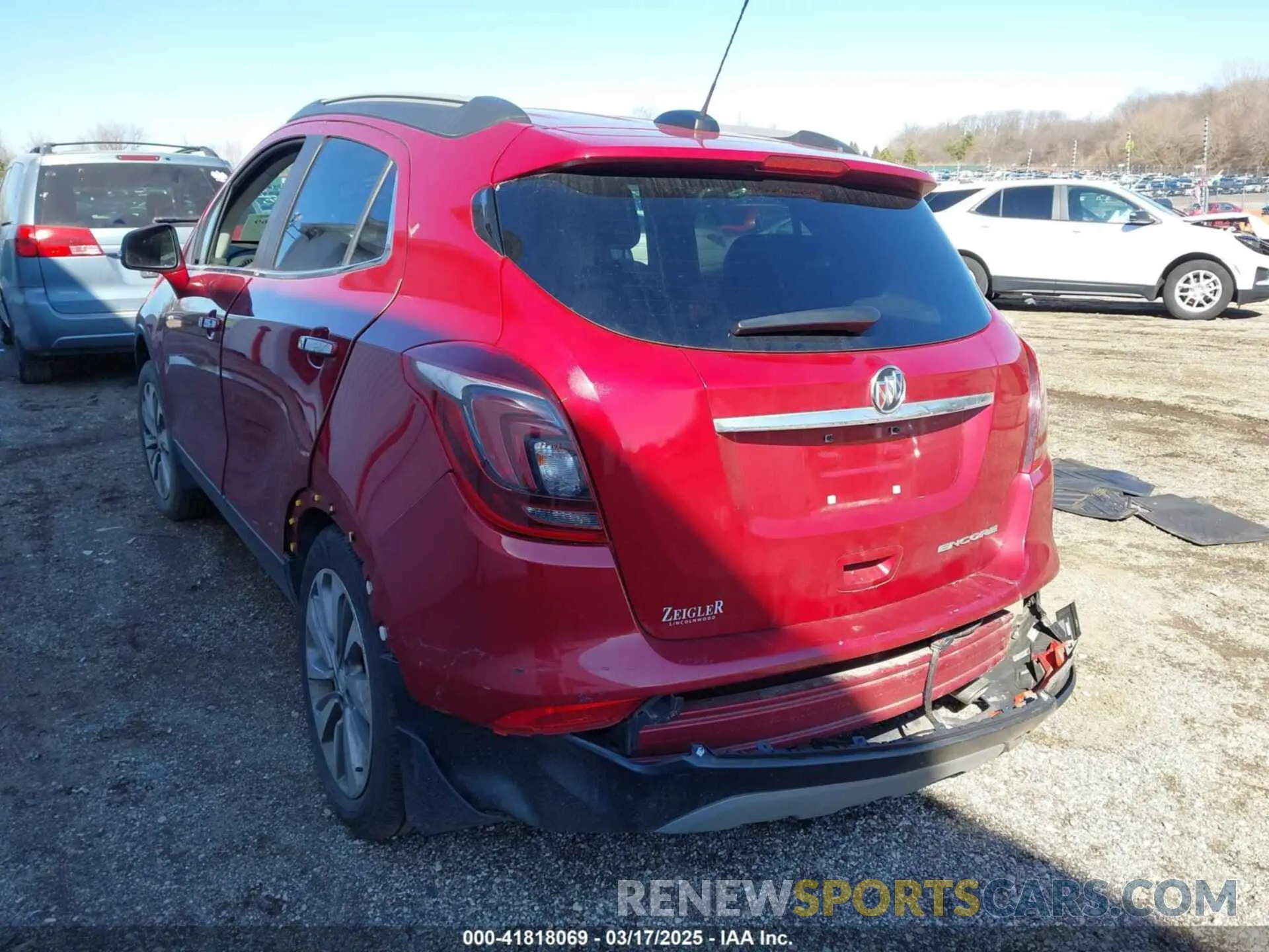 3 Photograph of a damaged car KL4CJASB6KB951254 BUICK ENCORE 2019