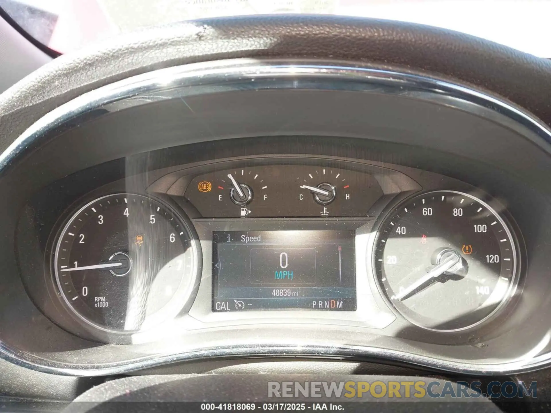 7 Photograph of a damaged car KL4CJASB6KB951254 BUICK ENCORE 2019
