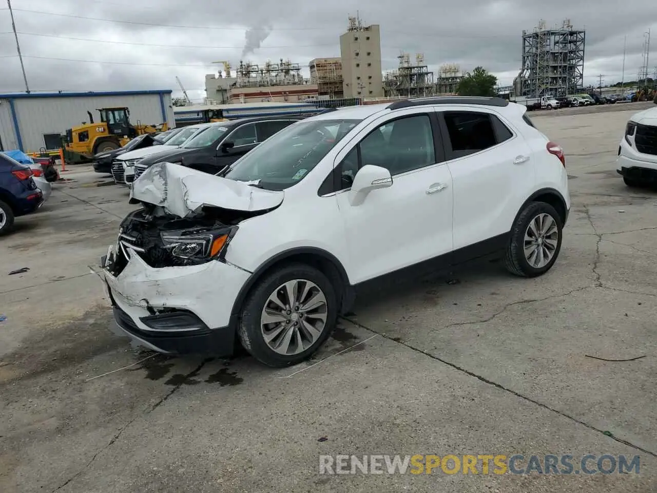 1 Photograph of a damaged car KL4CJASB6KB956714 BUICK ENCORE 2019