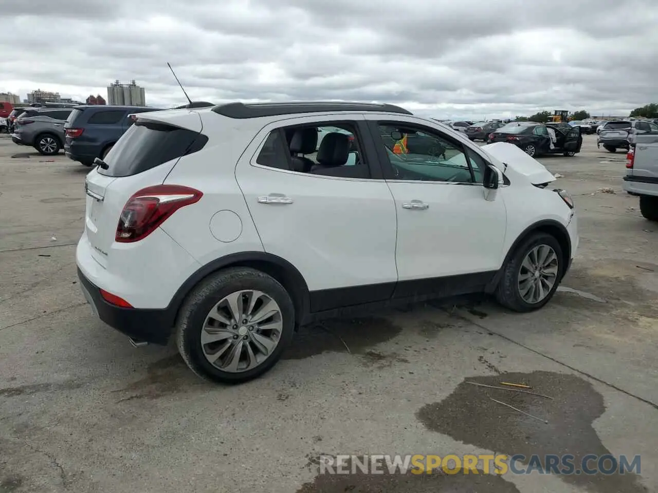 3 Photograph of a damaged car KL4CJASB6KB956714 BUICK ENCORE 2019