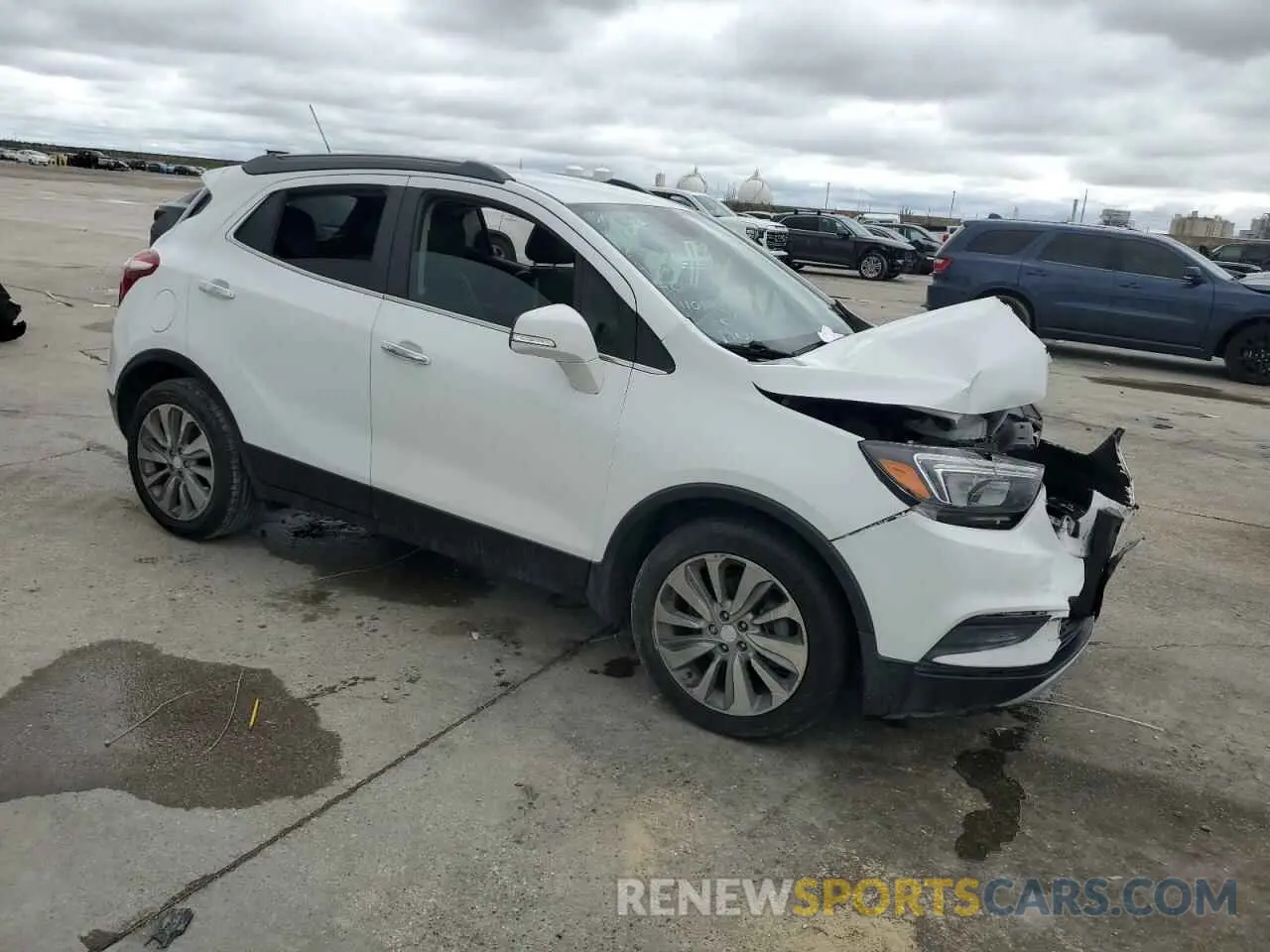 4 Photograph of a damaged car KL4CJASB6KB956714 BUICK ENCORE 2019