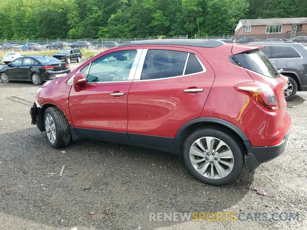 2 Photograph of a damaged car KL4CJASB7KB700761 BUICK ENCORE 2019