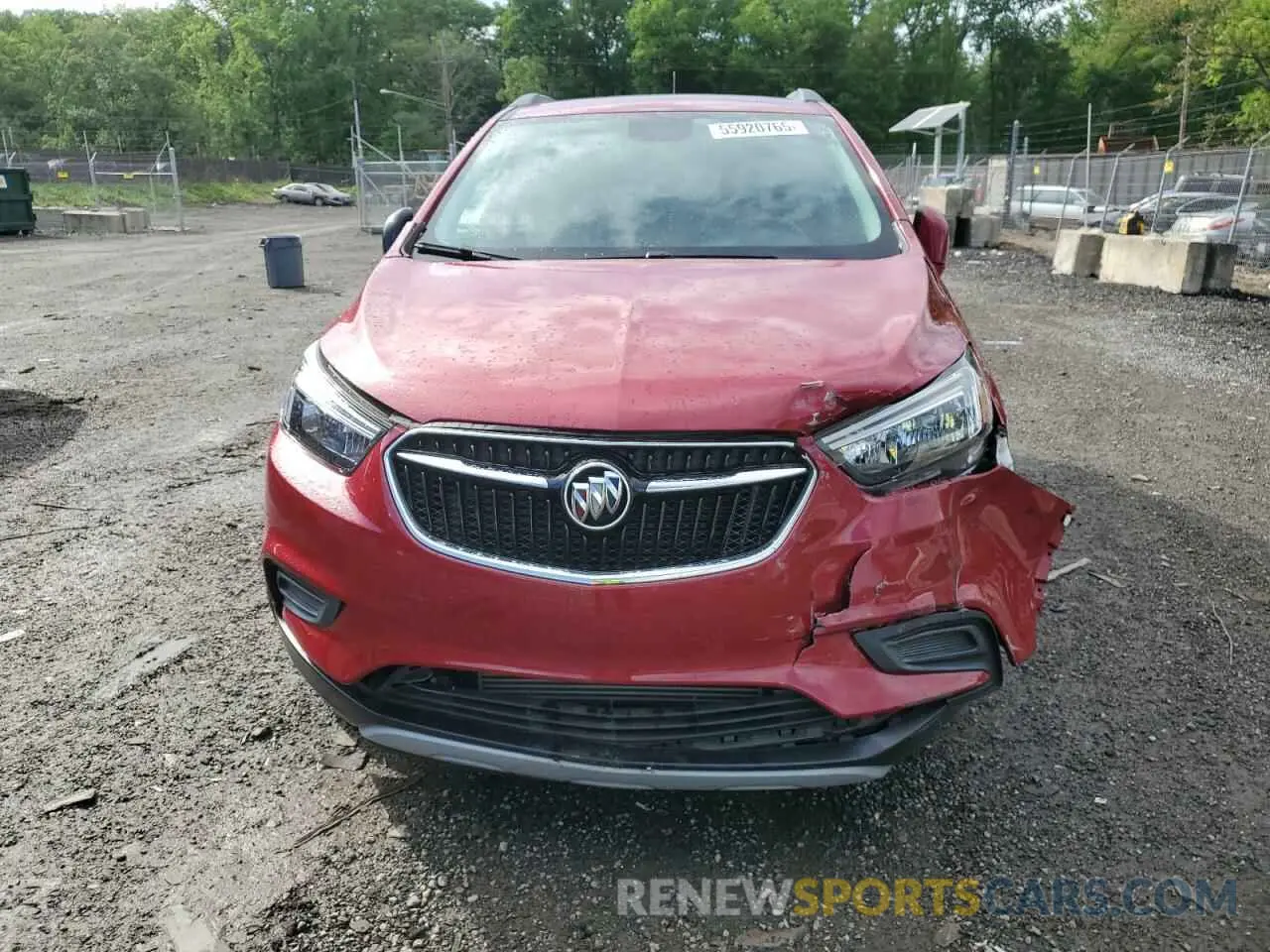 5 Photograph of a damaged car KL4CJASB7KB700761 BUICK ENCORE 2019