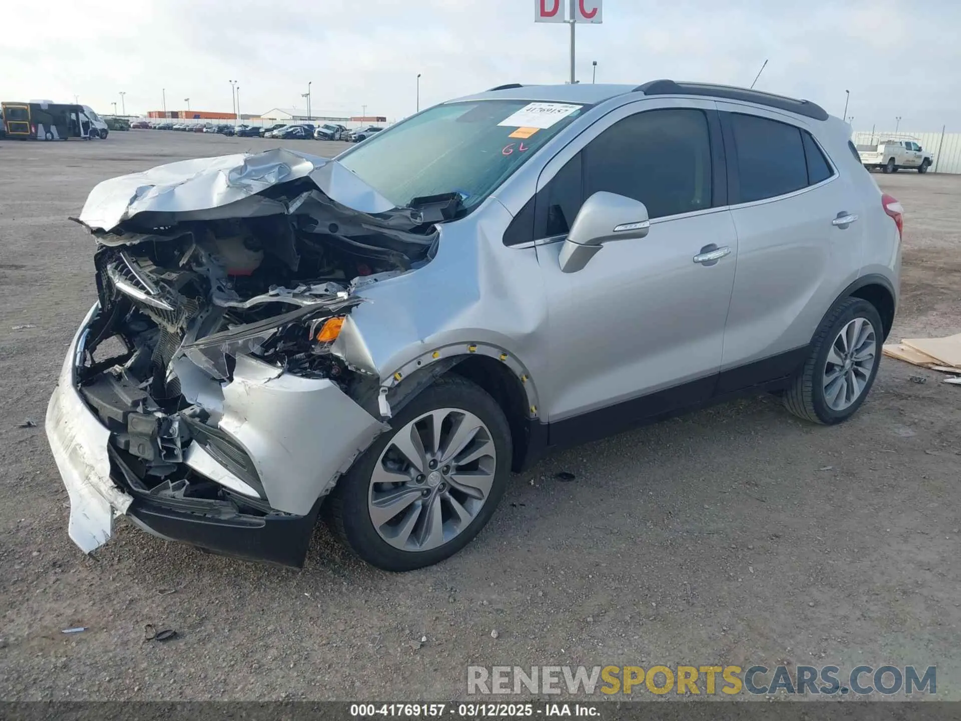 2 Photograph of a damaged car KL4CJASB7KB701733 BUICK ENCORE 2019