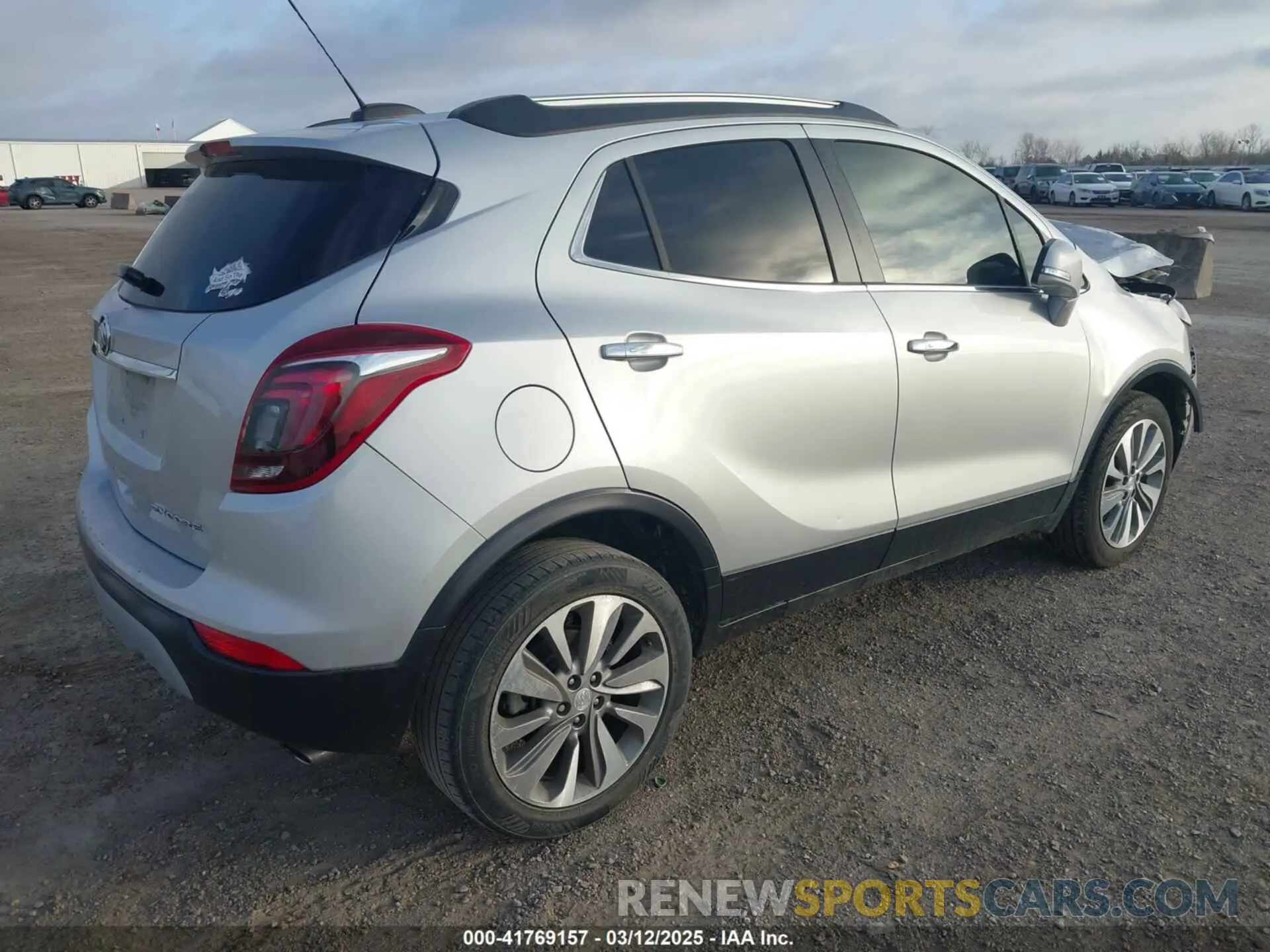 4 Photograph of a damaged car KL4CJASB7KB701733 BUICK ENCORE 2019