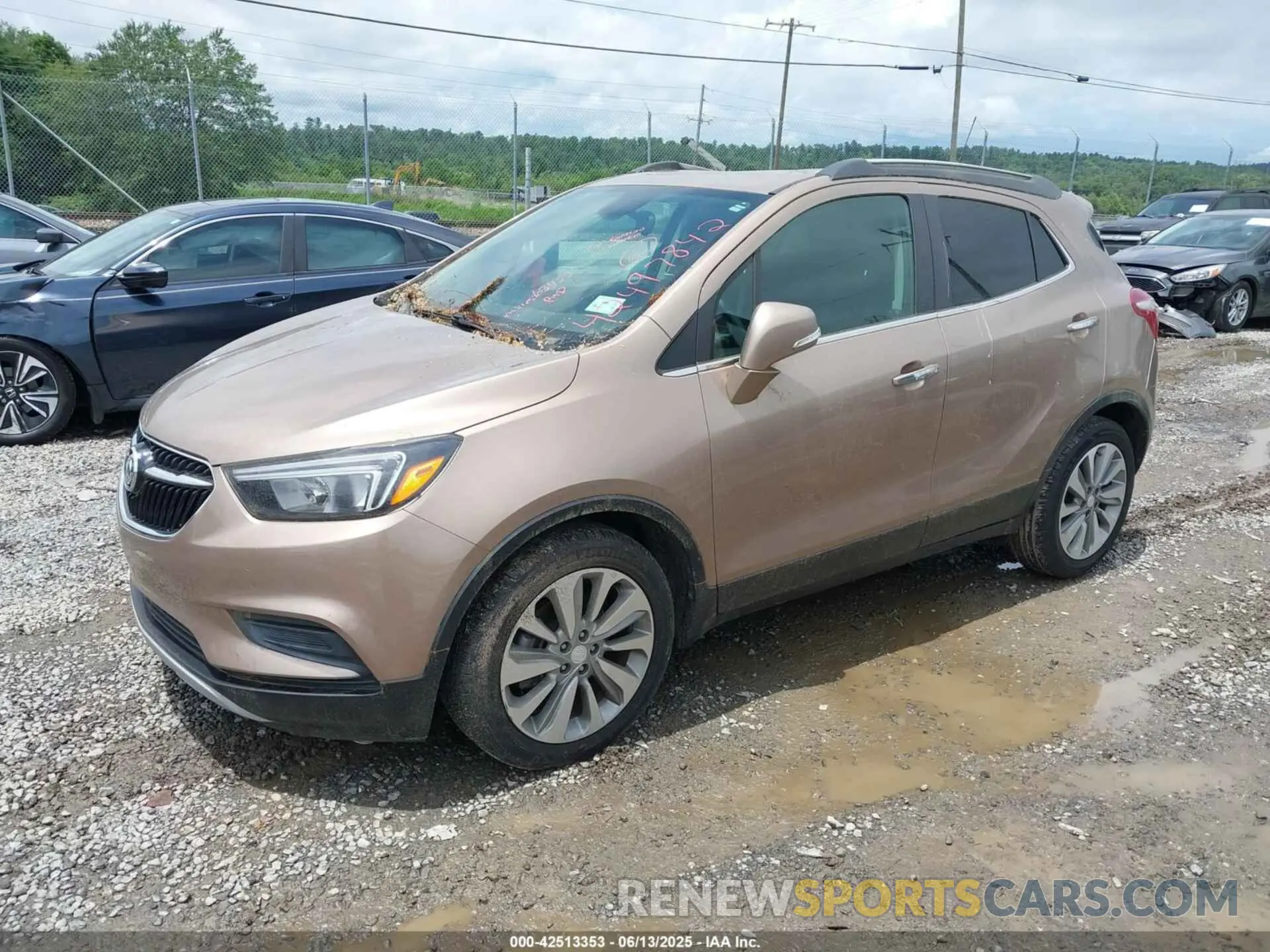 2 Photograph of a damaged car KL4CJASB7KB704440 BUICK ENCORE 2019