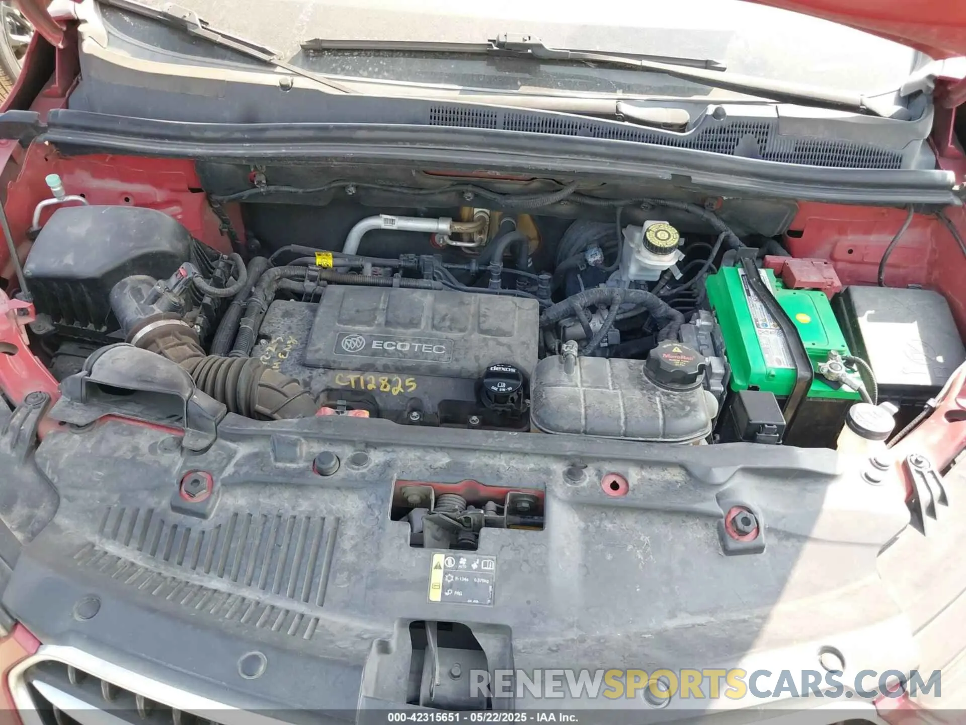 10 Photograph of a damaged car KL4CJASB7KB705006 BUICK ENCORE 2019
