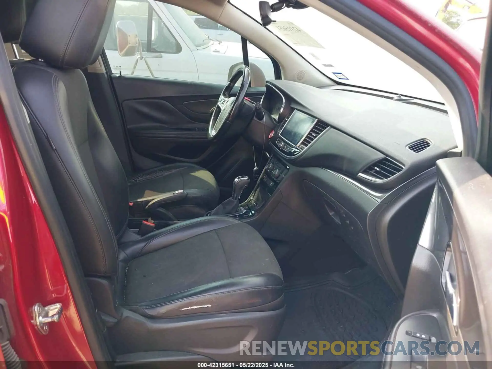 5 Photograph of a damaged car KL4CJASB7KB705006 BUICK ENCORE 2019