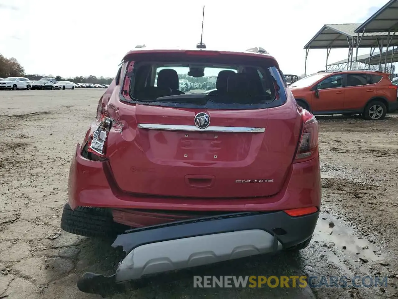 6 Photograph of a damaged car KL4CJASB7KB705765 BUICK ENCORE 2019