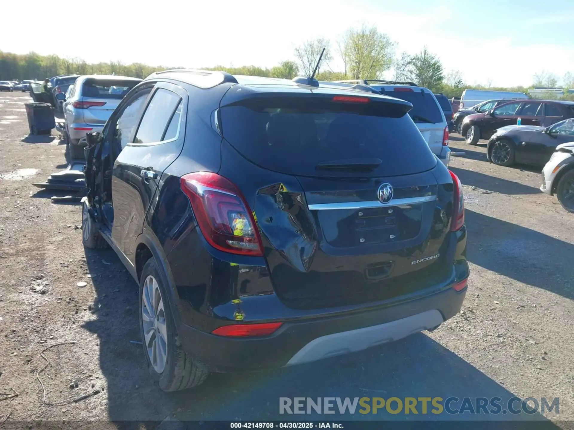 3 Photograph of a damaged car KL4CJASB7KB706527 BUICK ENCORE 2019