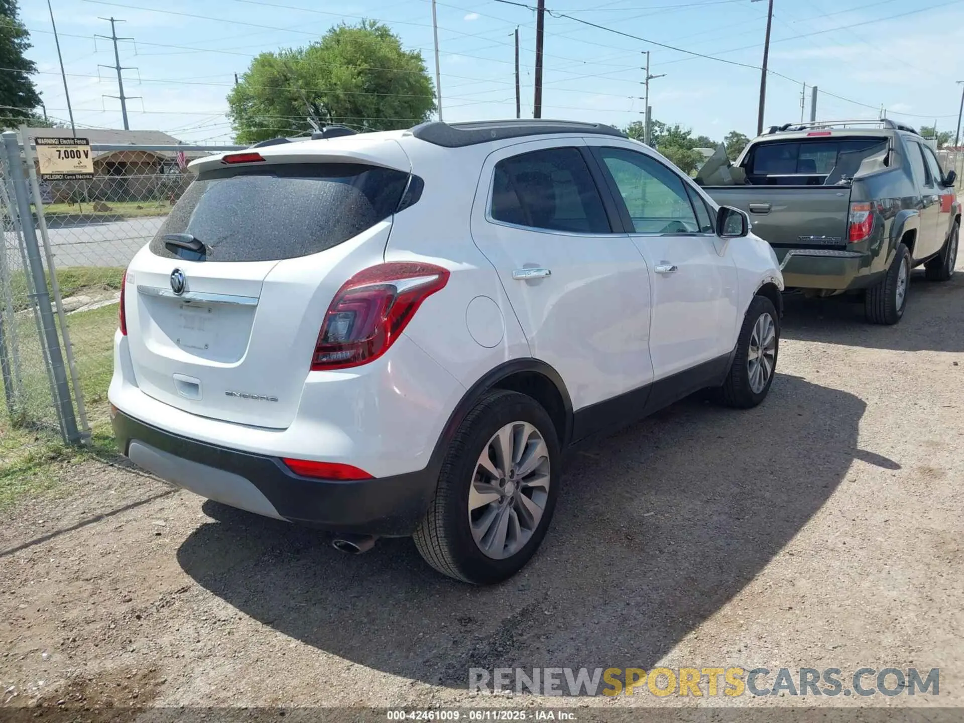 4 Photograph of a damaged car KL4CJASB7KB719696 BUICK ENCORE 2019