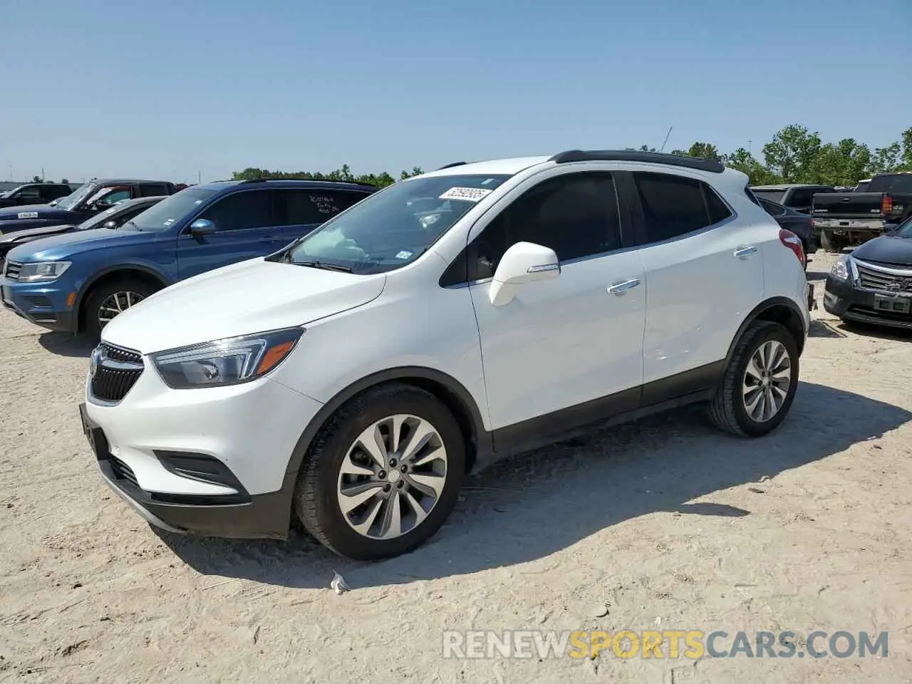 1 Photograph of a damaged car KL4CJASB7KB777730 BUICK ENCORE 2019