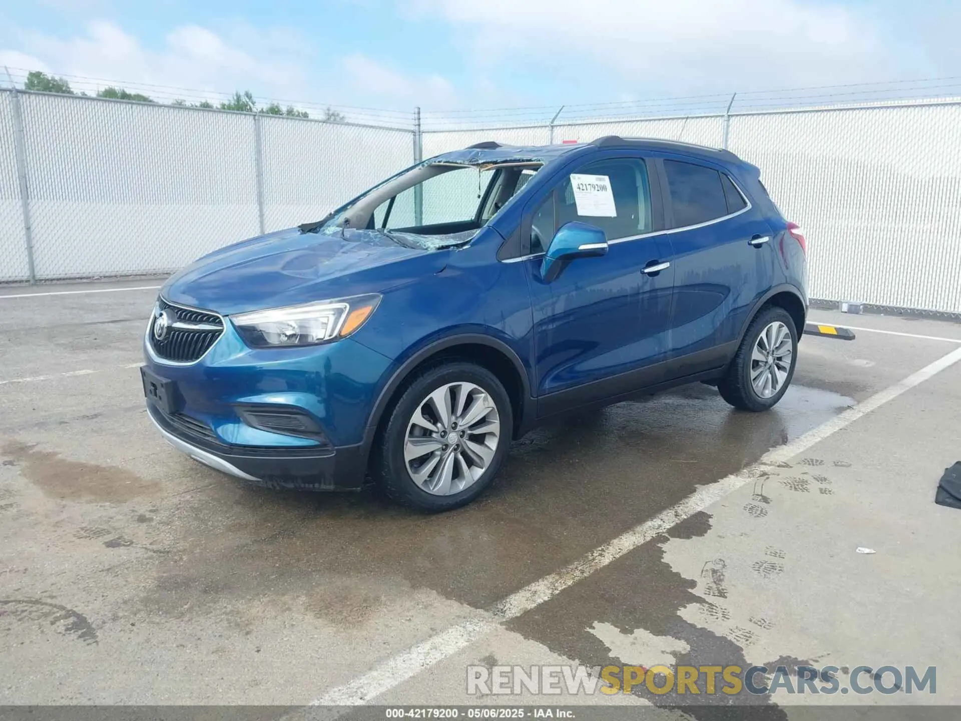 2 Photograph of a damaged car KL4CJASB7KB778618 BUICK ENCORE 2019