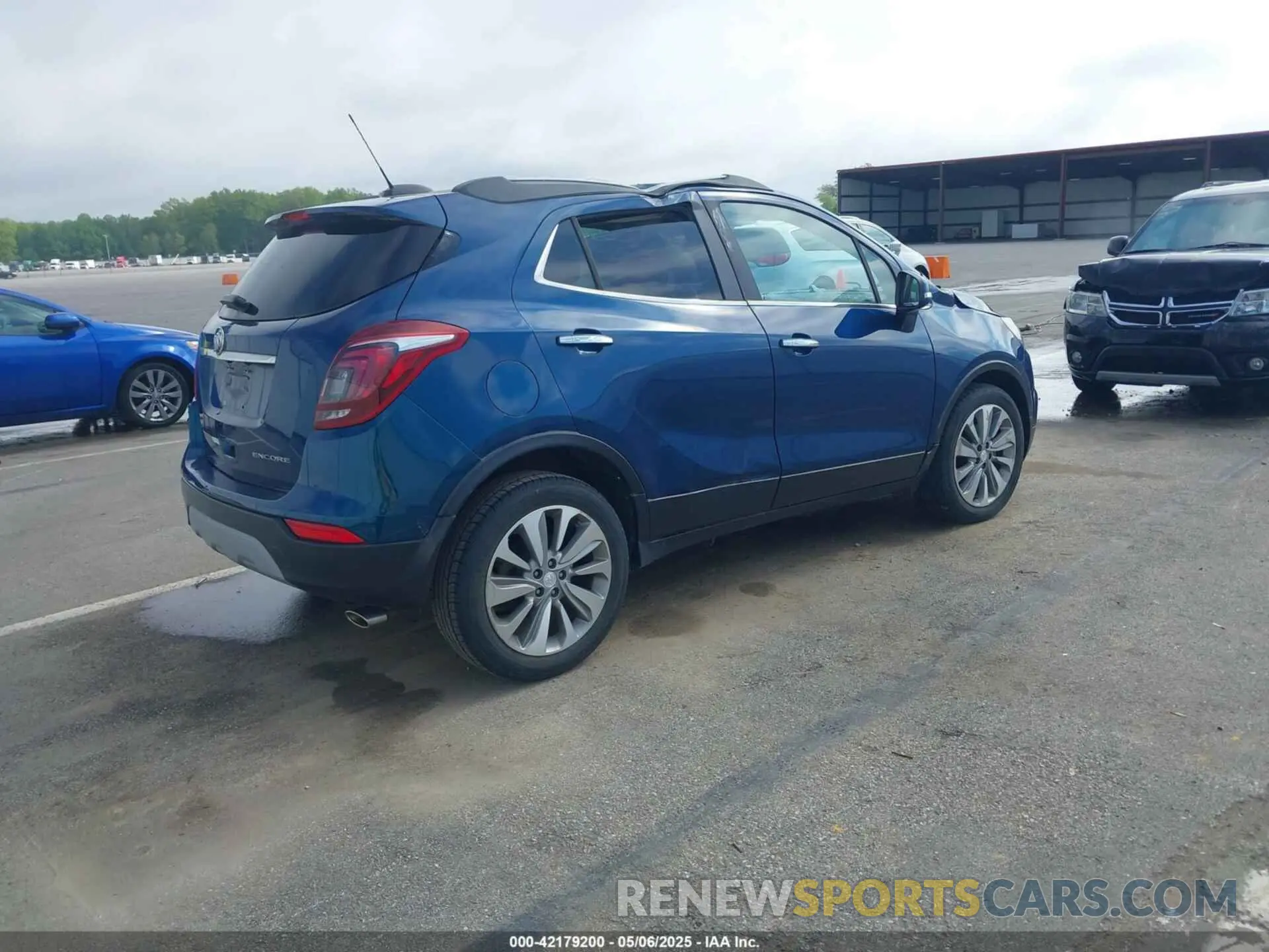 4 Photograph of a damaged car KL4CJASB7KB778618 BUICK ENCORE 2019