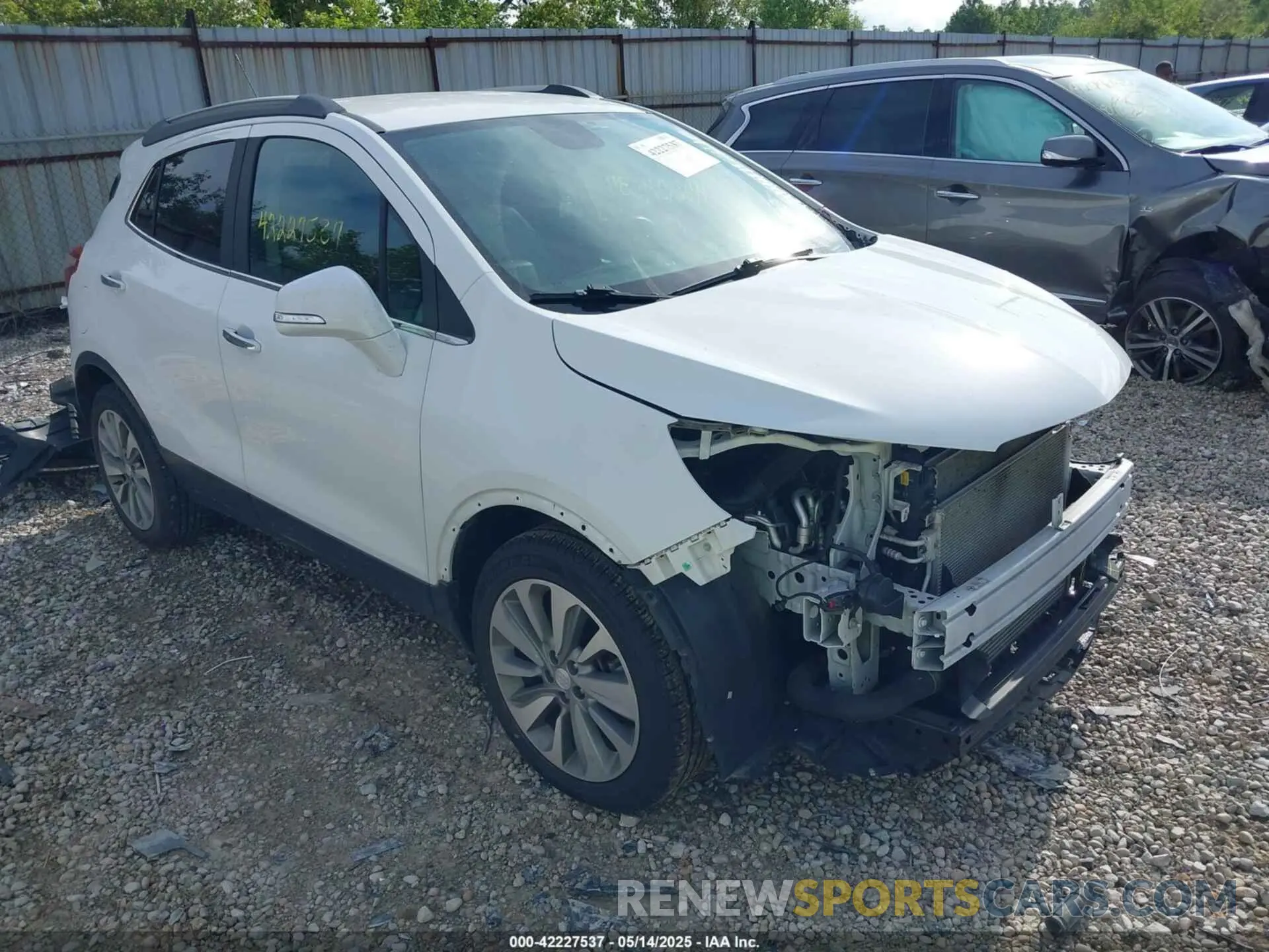 1 Photograph of a damaged car KL4CJASB7KB784418 BUICK ENCORE 2019