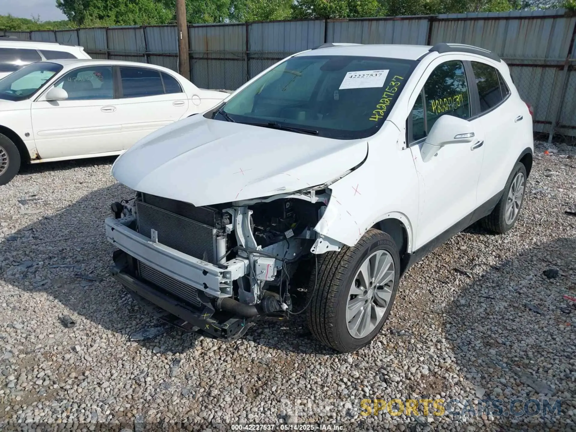 2 Photograph of a damaged car KL4CJASB7KB784418 BUICK ENCORE 2019