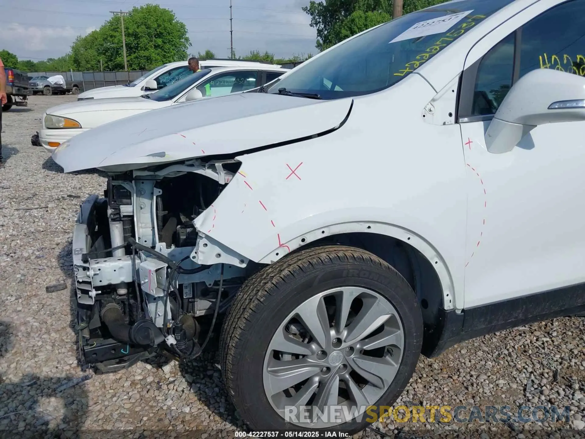 21 Photograph of a damaged car KL4CJASB7KB784418 BUICK ENCORE 2019