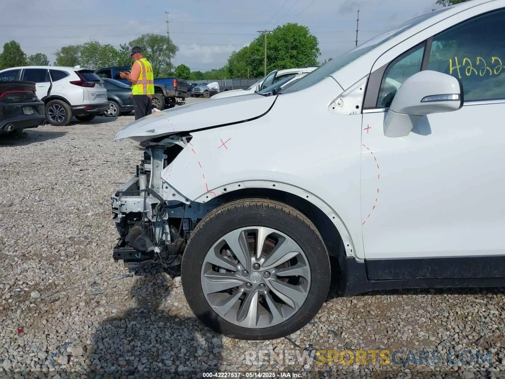22 Photograph of a damaged car KL4CJASB7KB784418 BUICK ENCORE 2019