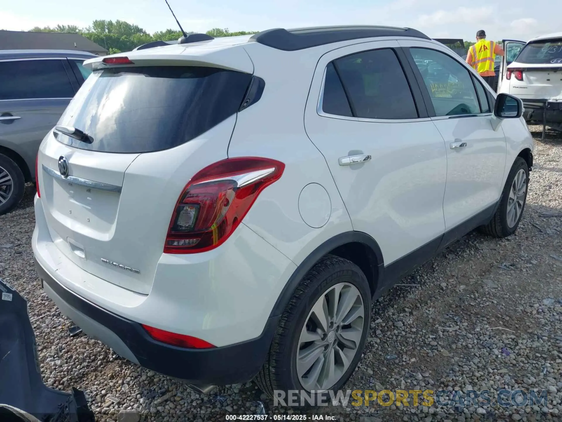 4 Photograph of a damaged car KL4CJASB7KB784418 BUICK ENCORE 2019