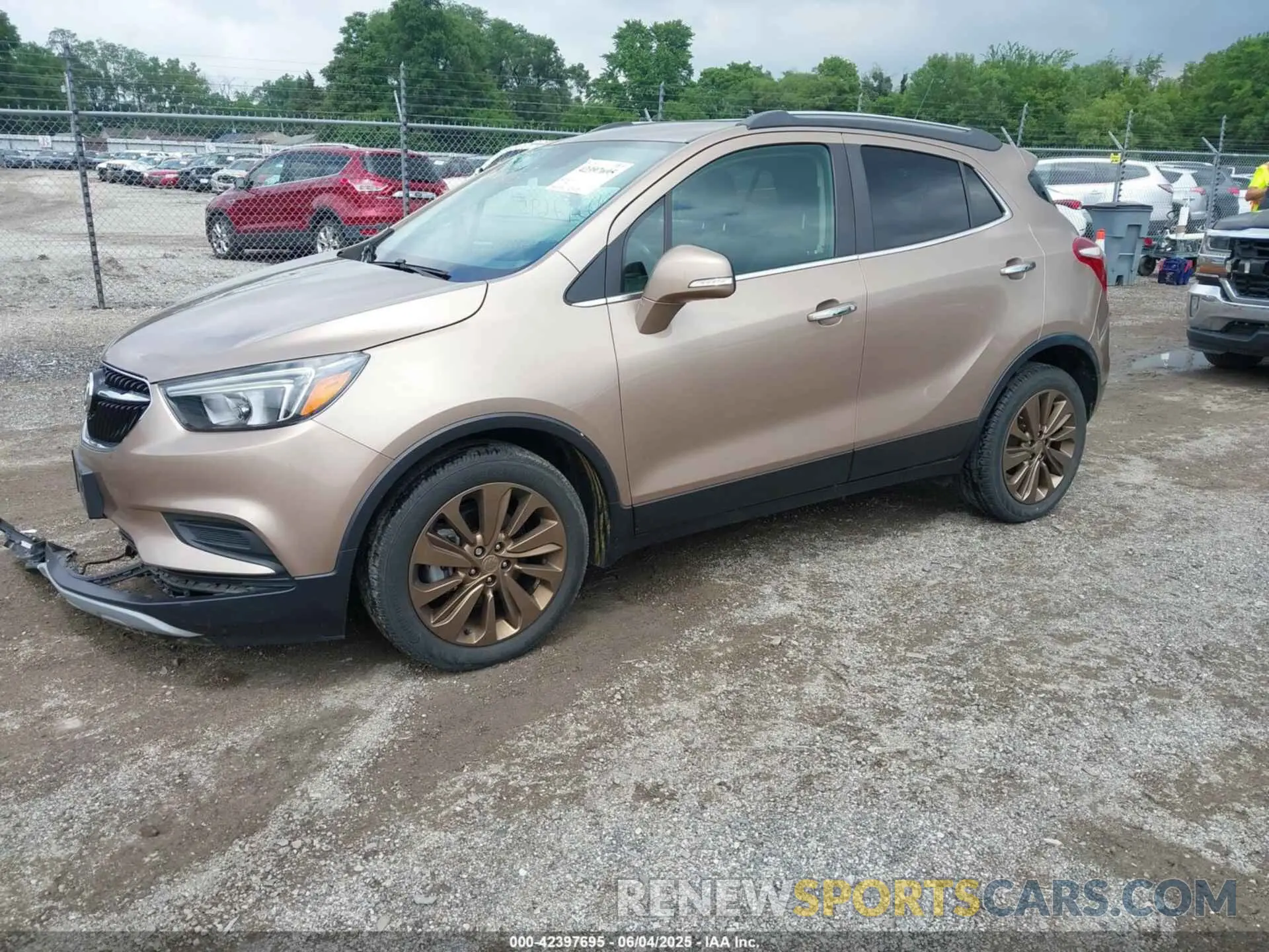2 Photograph of a damaged car KL4CJASB7KB800147 BUICK ENCORE 2019