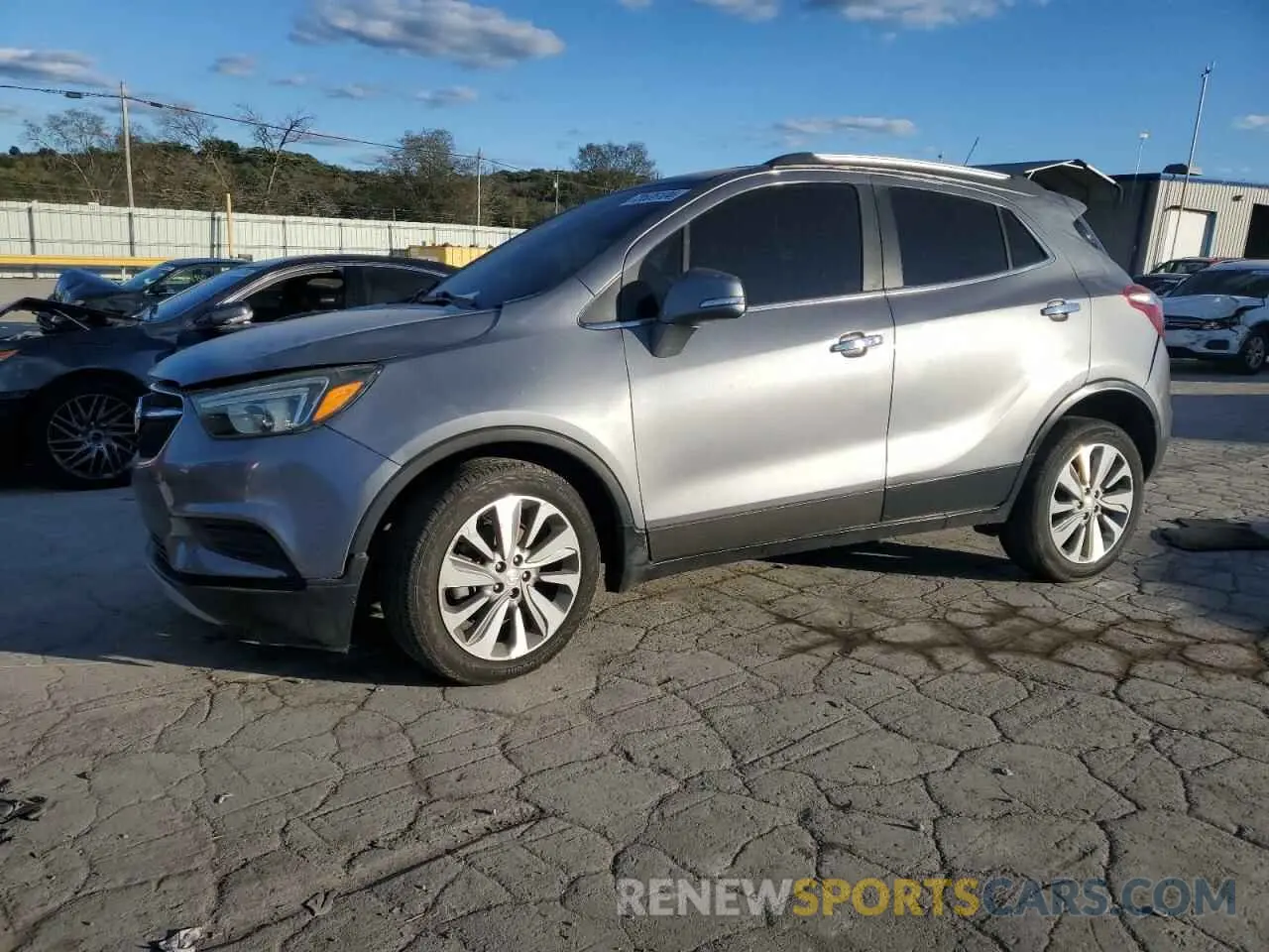 1 Photograph of a damaged car KL4CJASB7KB812394 BUICK ENCORE 2019