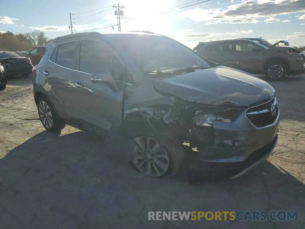 4 Photograph of a damaged car KL4CJASB7KB812394 BUICK ENCORE 2019