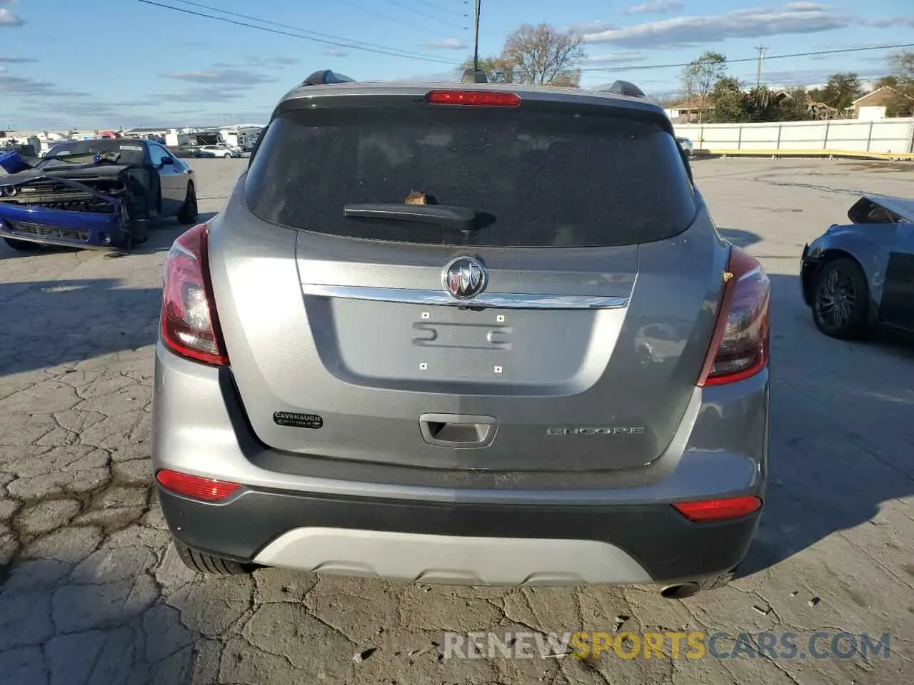 6 Photograph of a damaged car KL4CJASB7KB812394 BUICK ENCORE 2019