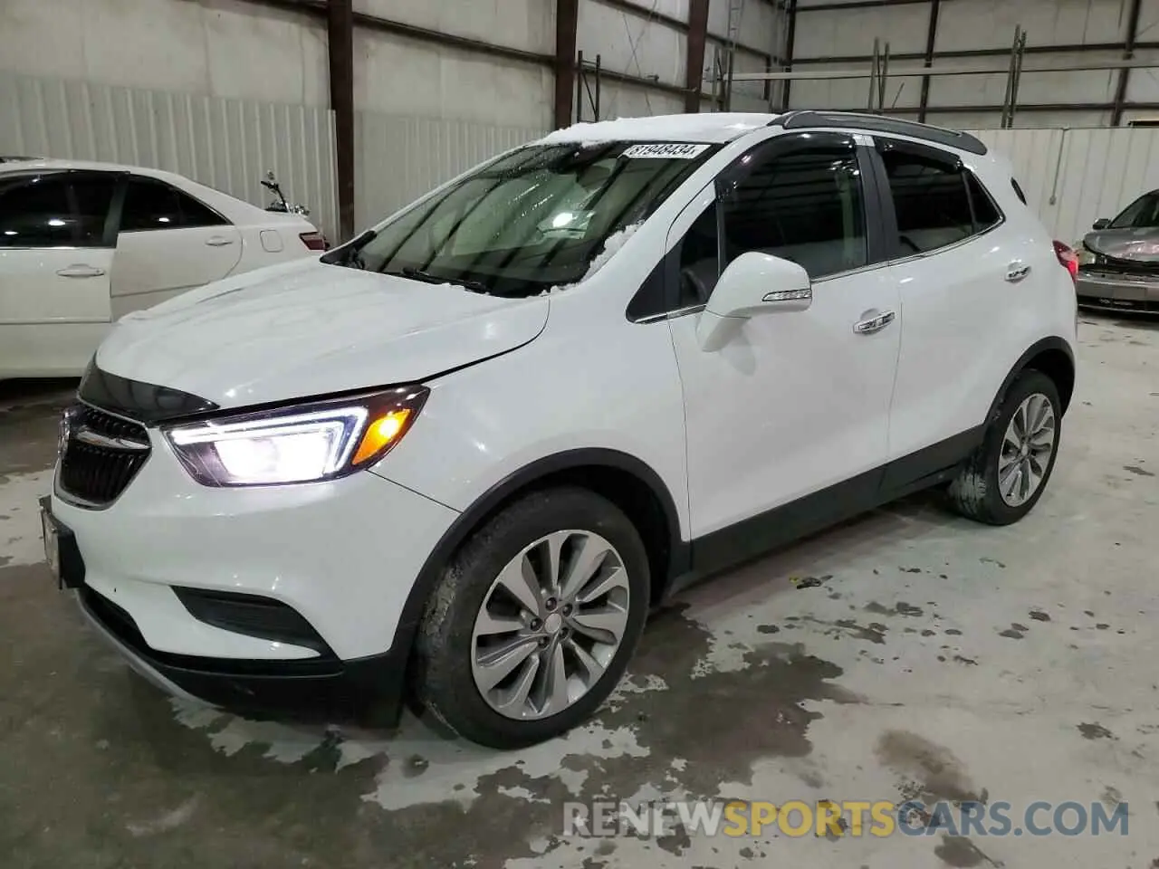 1 Photograph of a damaged car KL4CJASB7KB814985 BUICK ENCORE 2019