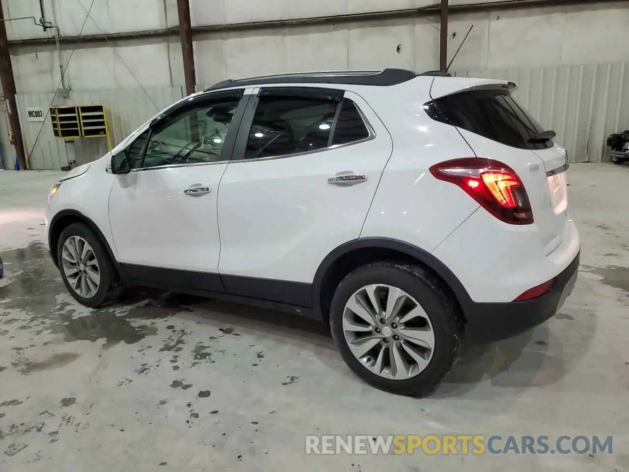2 Photograph of a damaged car KL4CJASB7KB814985 BUICK ENCORE 2019