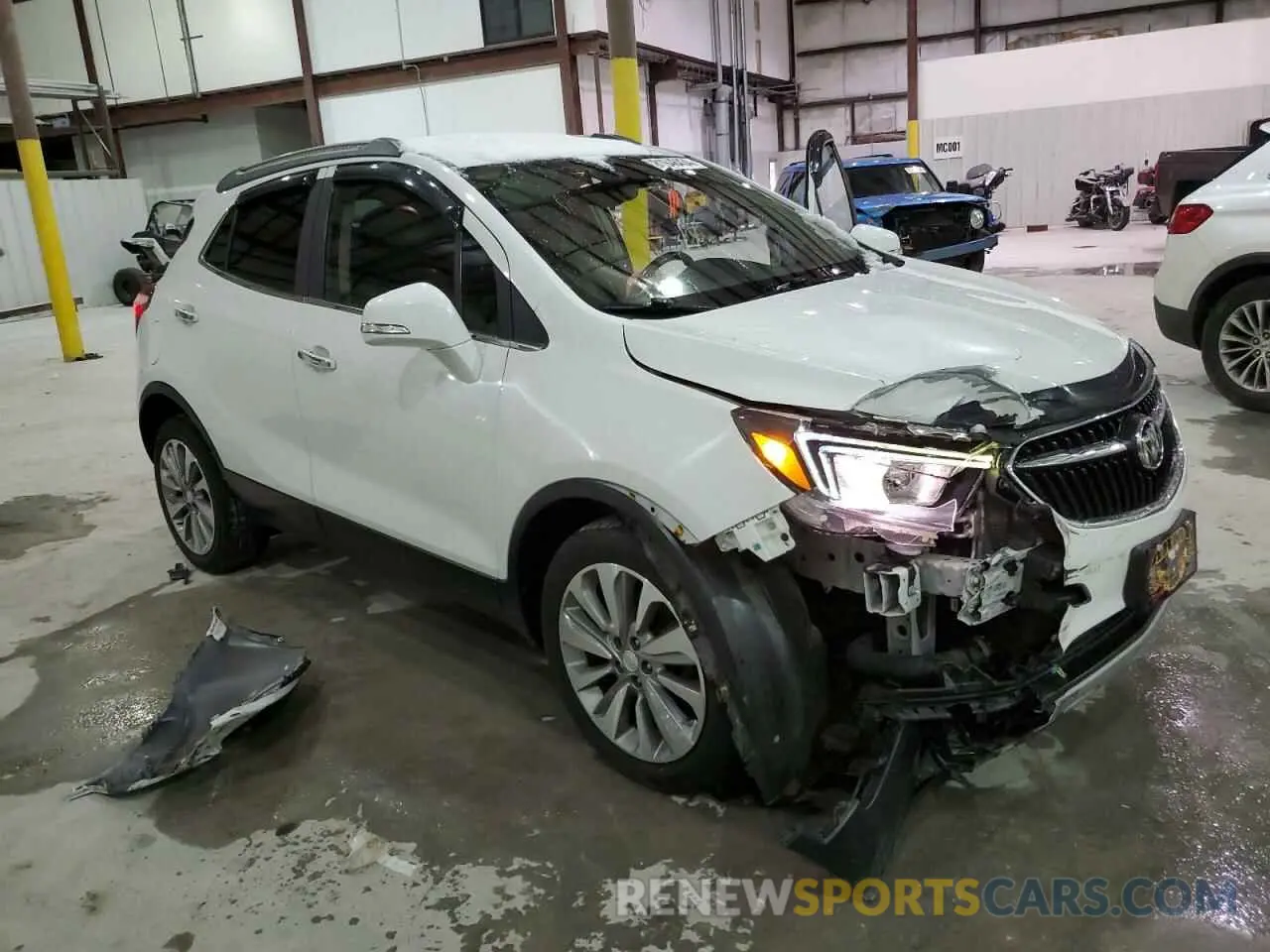 4 Photograph of a damaged car KL4CJASB7KB814985 BUICK ENCORE 2019
