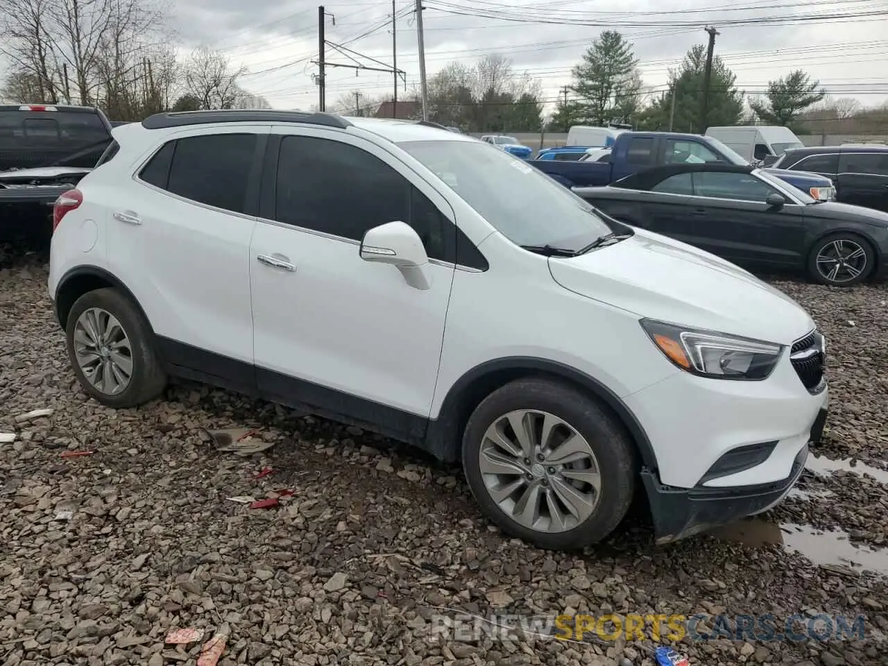 4 Photograph of a damaged car KL4CJASB7KB865029 BUICK ENCORE 2019