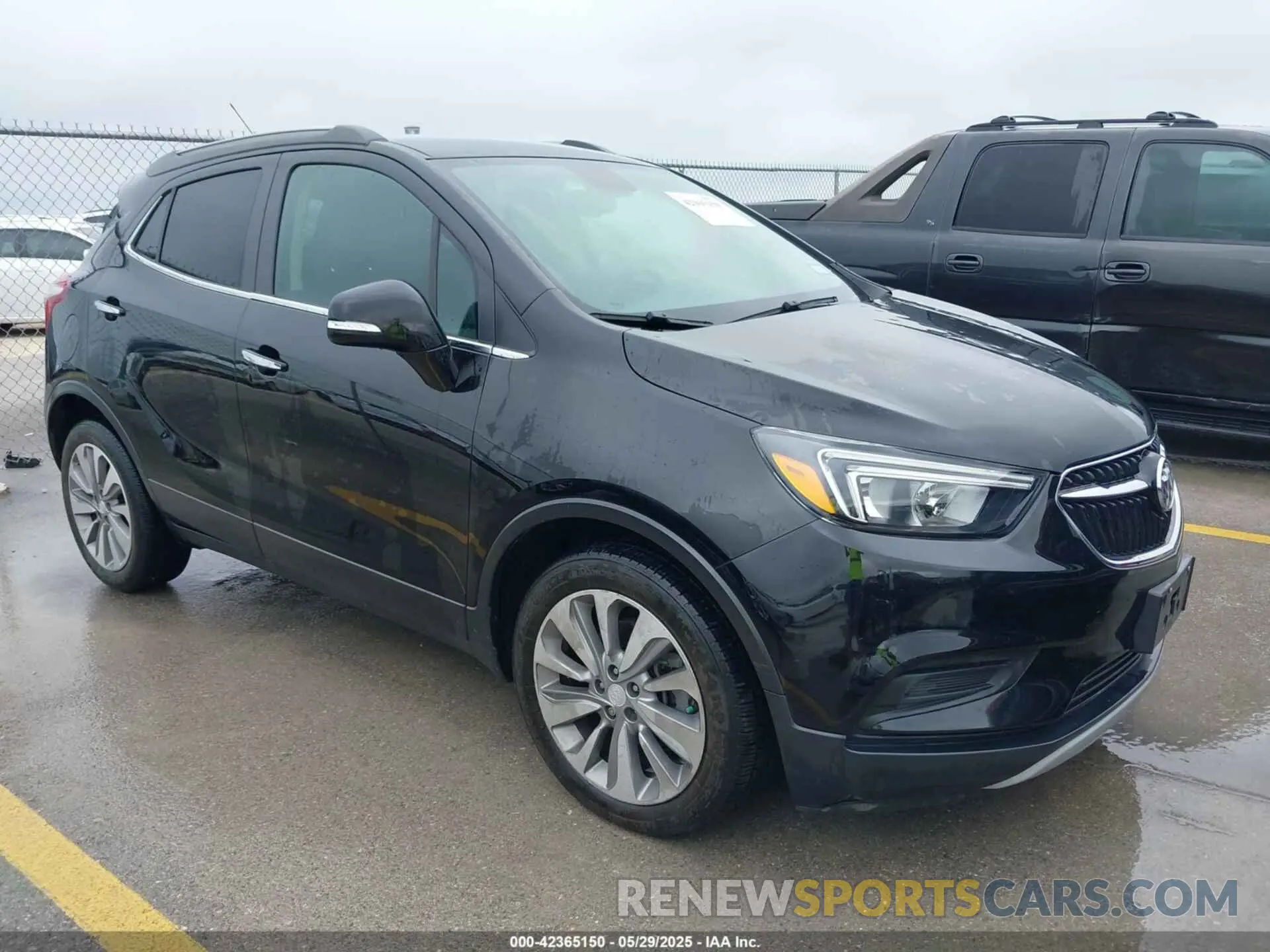 1 Photograph of a damaged car KL4CJASB7KB877536 BUICK ENCORE 2019