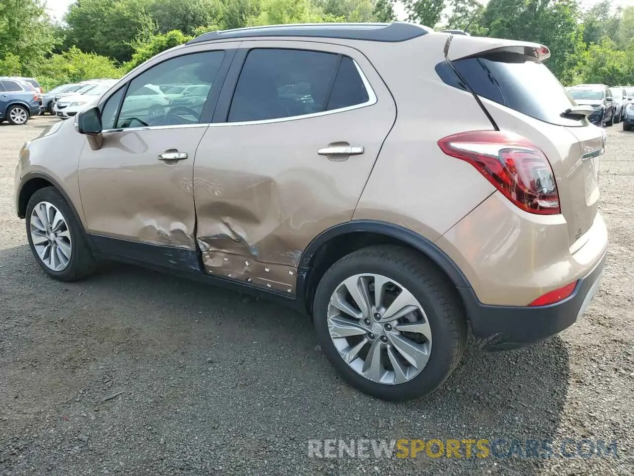 2 Photograph of a damaged car KL4CJASB7KB888990 BUICK ENCORE 2019