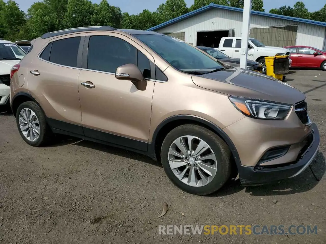 4 Photograph of a damaged car KL4CJASB7KB888990 BUICK ENCORE 2019
