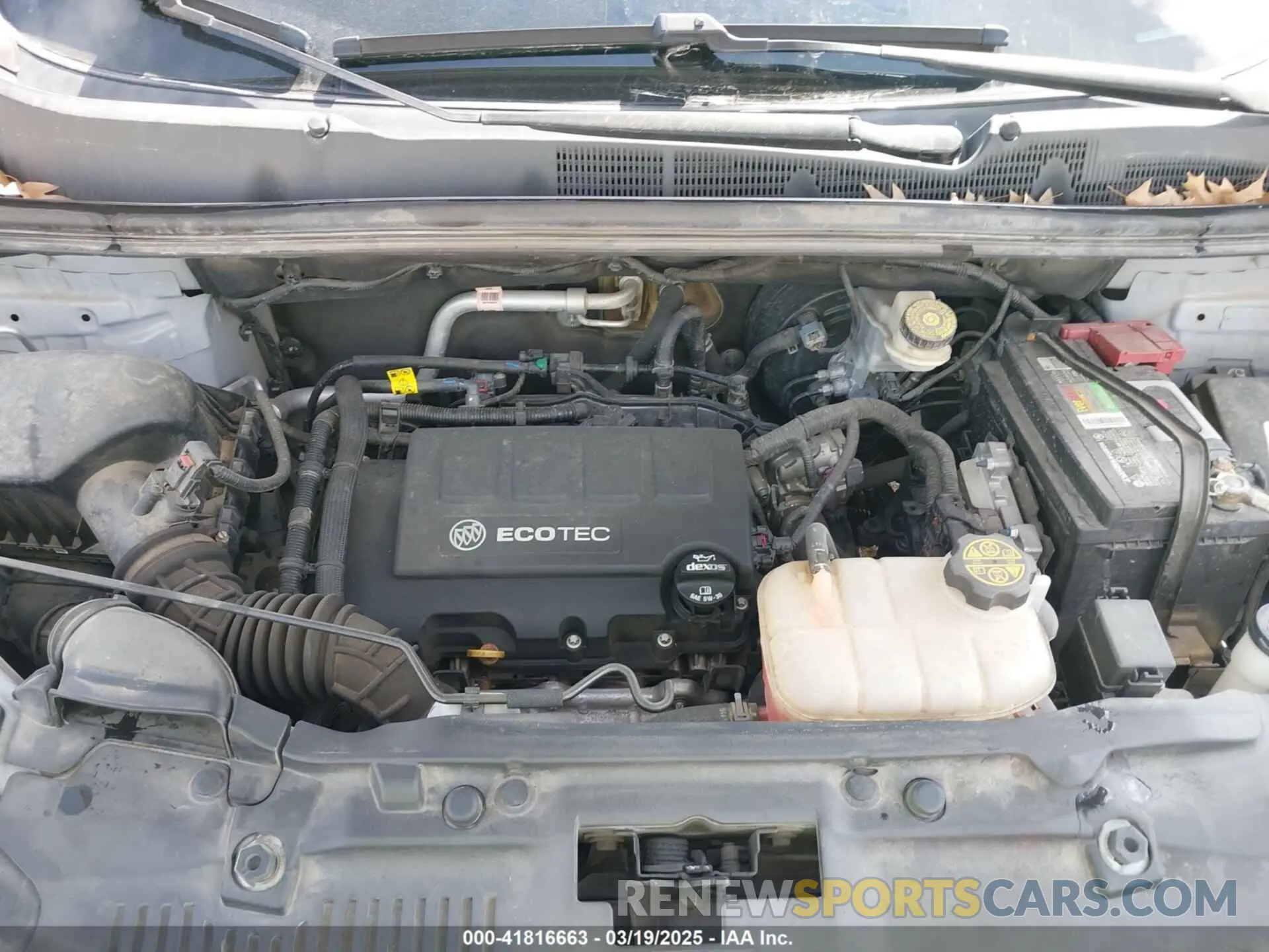 10 Photograph of a damaged car KL4CJASB7KB900118 BUICK ENCORE 2019