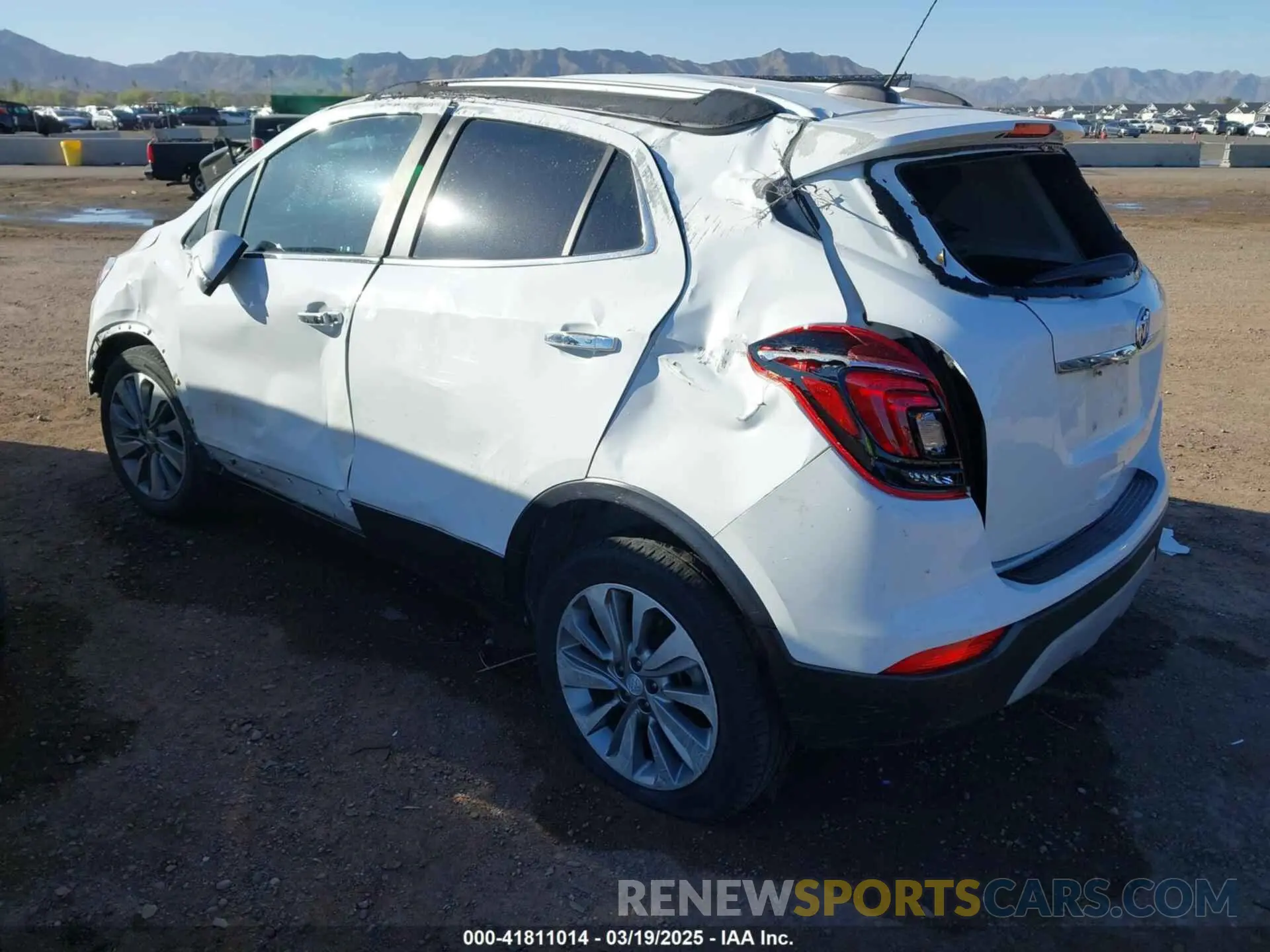 3 Photograph of a damaged car KL4CJASB7KB939615 BUICK ENCORE 2019