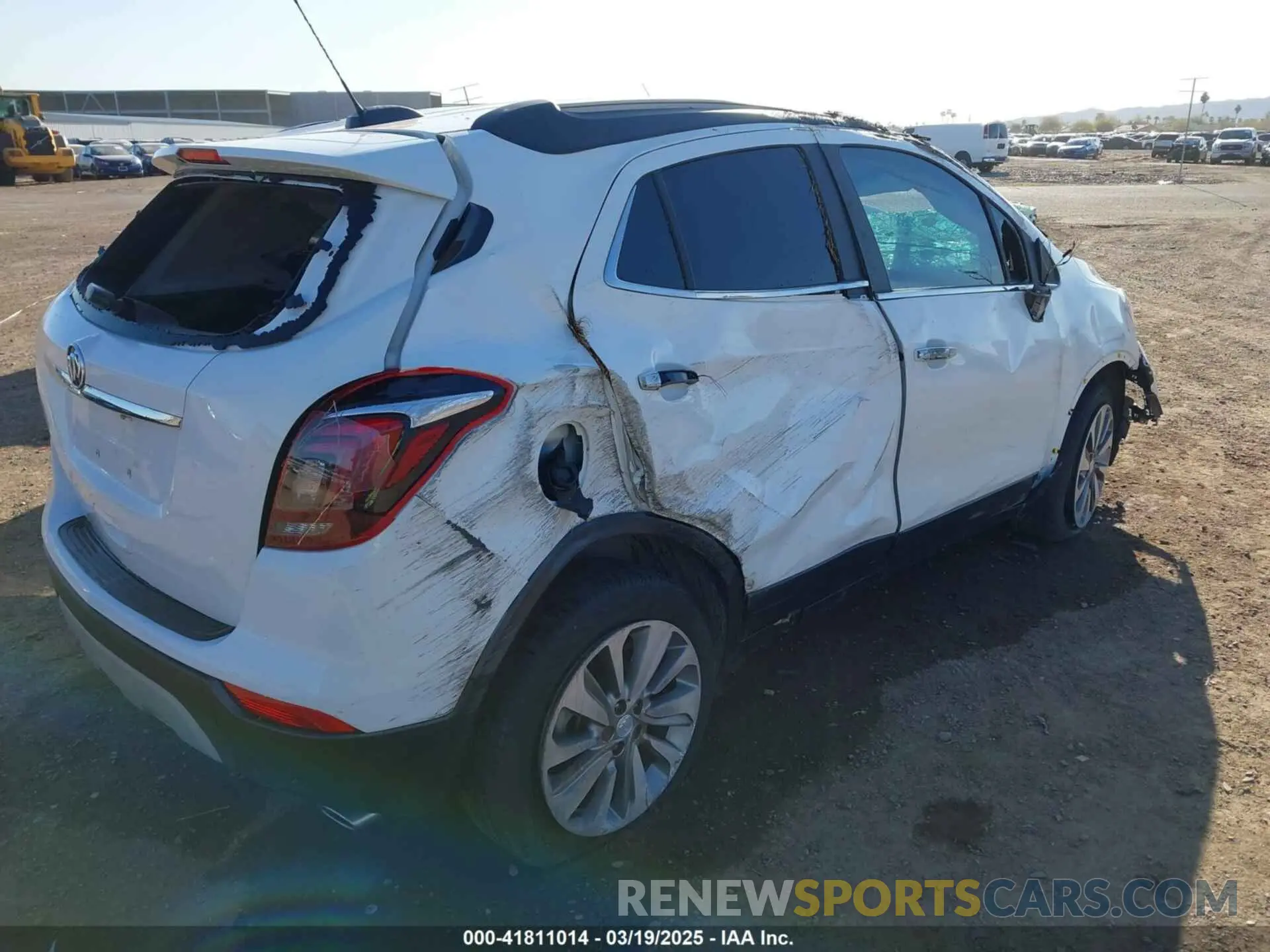 4 Photograph of a damaged car KL4CJASB7KB939615 BUICK ENCORE 2019