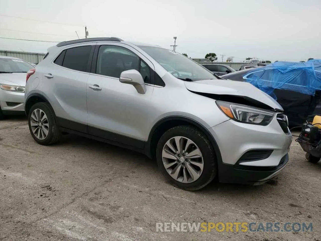 4 Photograph of a damaged car KL4CJASB8KB703281 BUICK ENCORE 2019