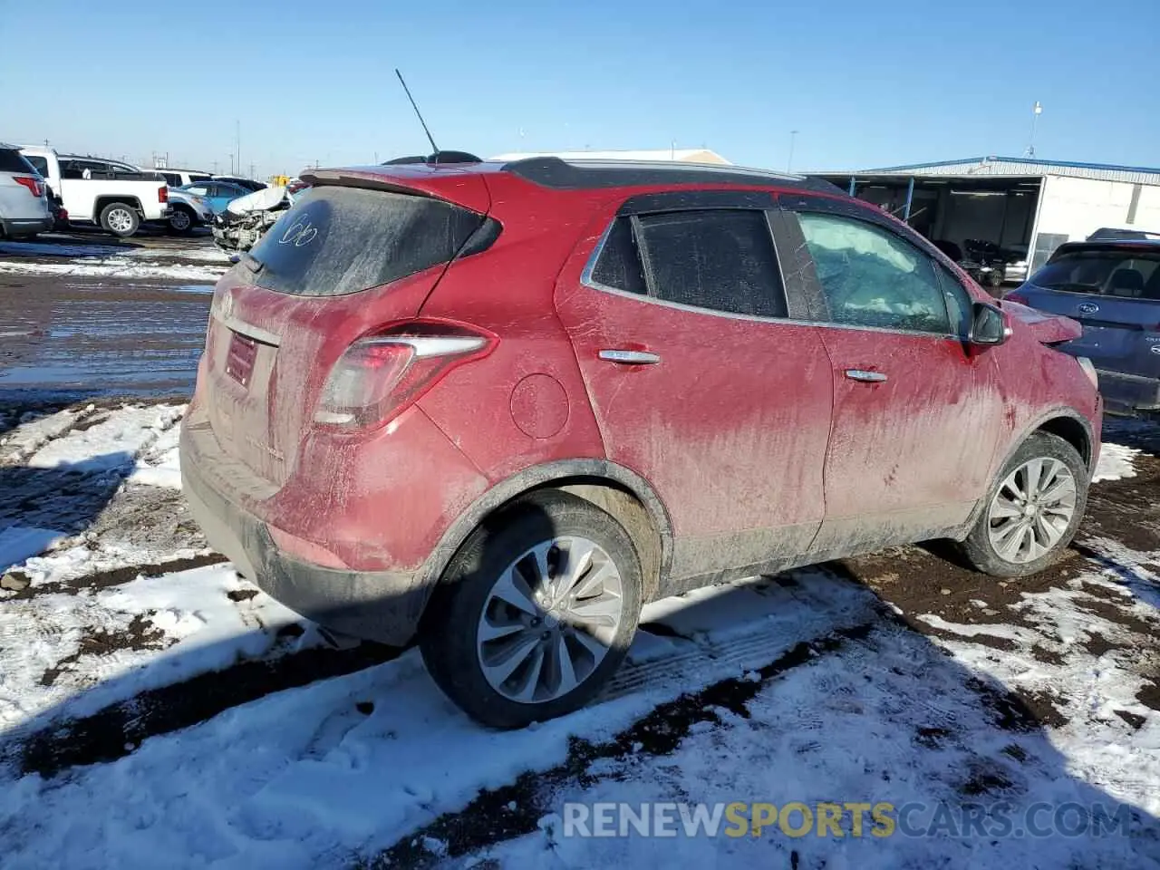 3 Photograph of a damaged car KL4CJASB8KB707251 BUICK ENCORE 2019