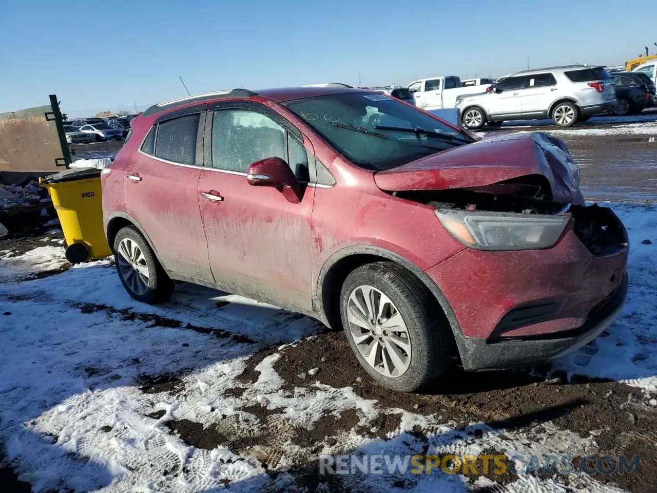4 Photograph of a damaged car KL4CJASB8KB707251 BUICK ENCORE 2019