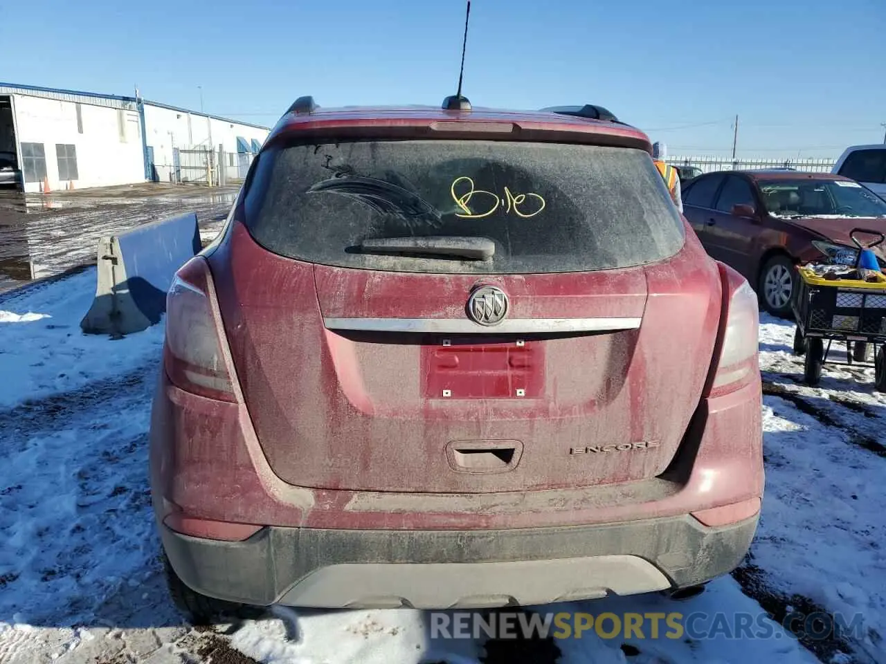 6 Photograph of a damaged car KL4CJASB8KB707251 BUICK ENCORE 2019